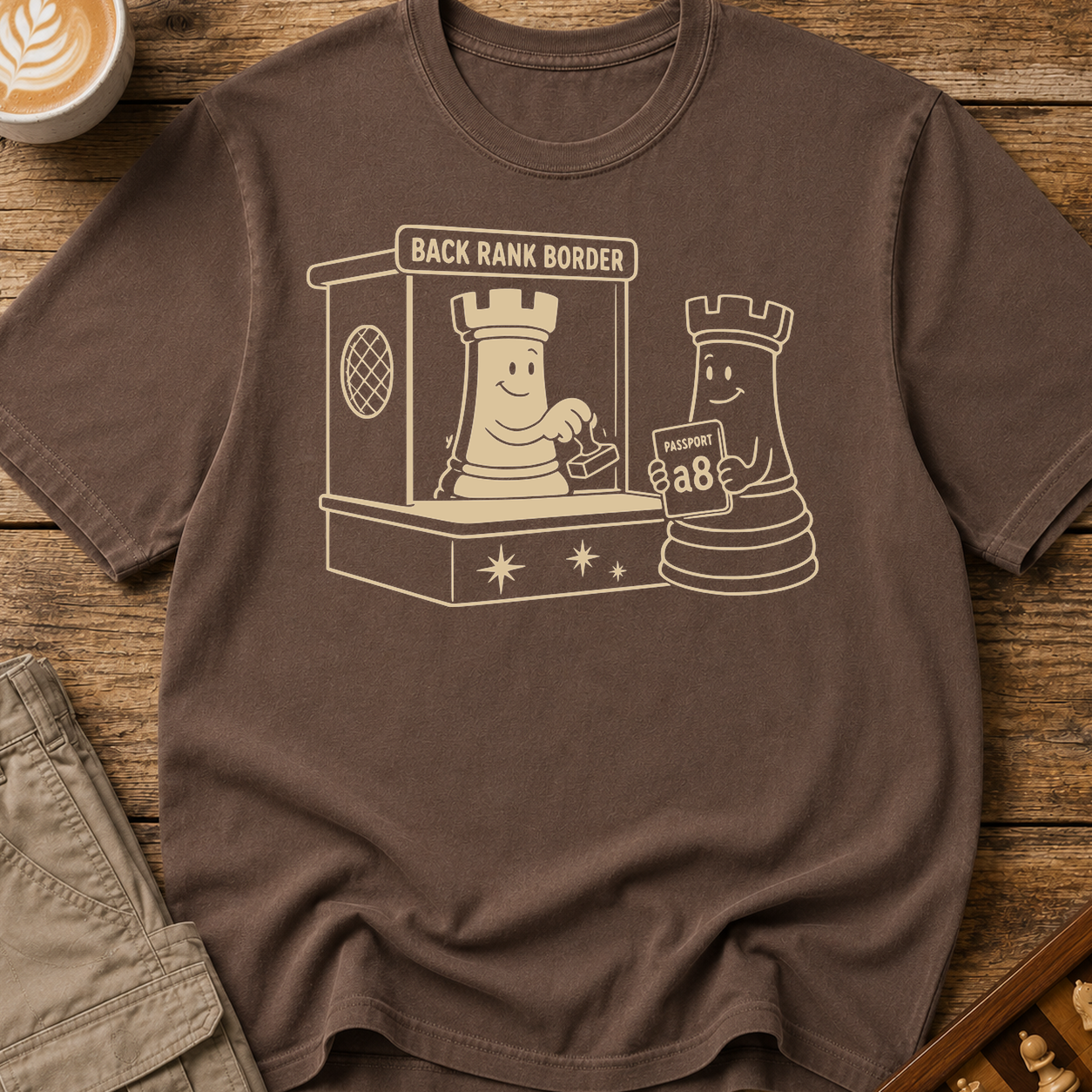 Back Rank Border T-Shirt