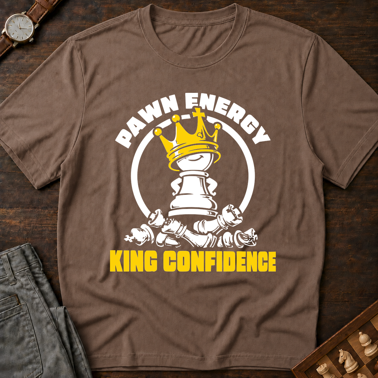 Pawn Energy King Confidence T-Shirt