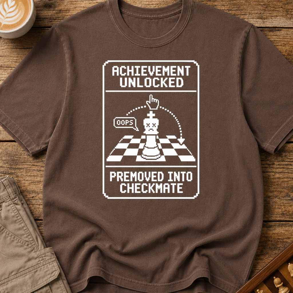 Achievement Unlocked Promoted Into Checkmate T-Shirt