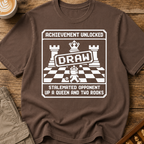 Achievement Unlocked Draw Stalemated Up A Queen And Two Rooks T-Shirt