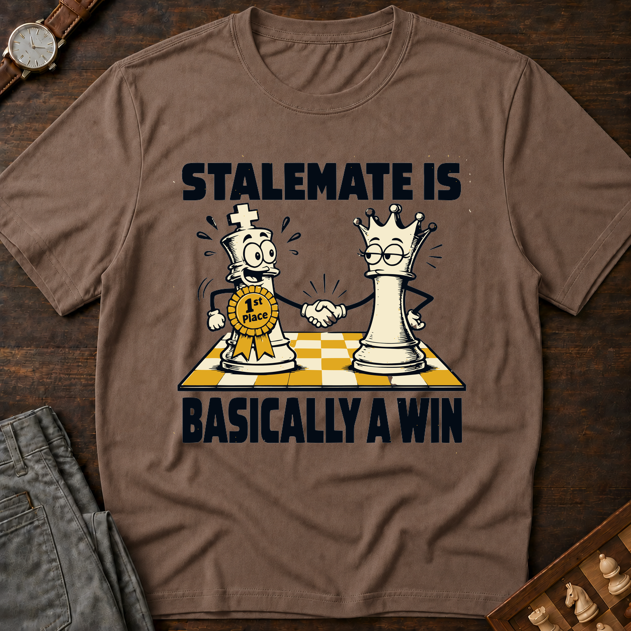 Stalemate Is Basically A Win T-Shirt