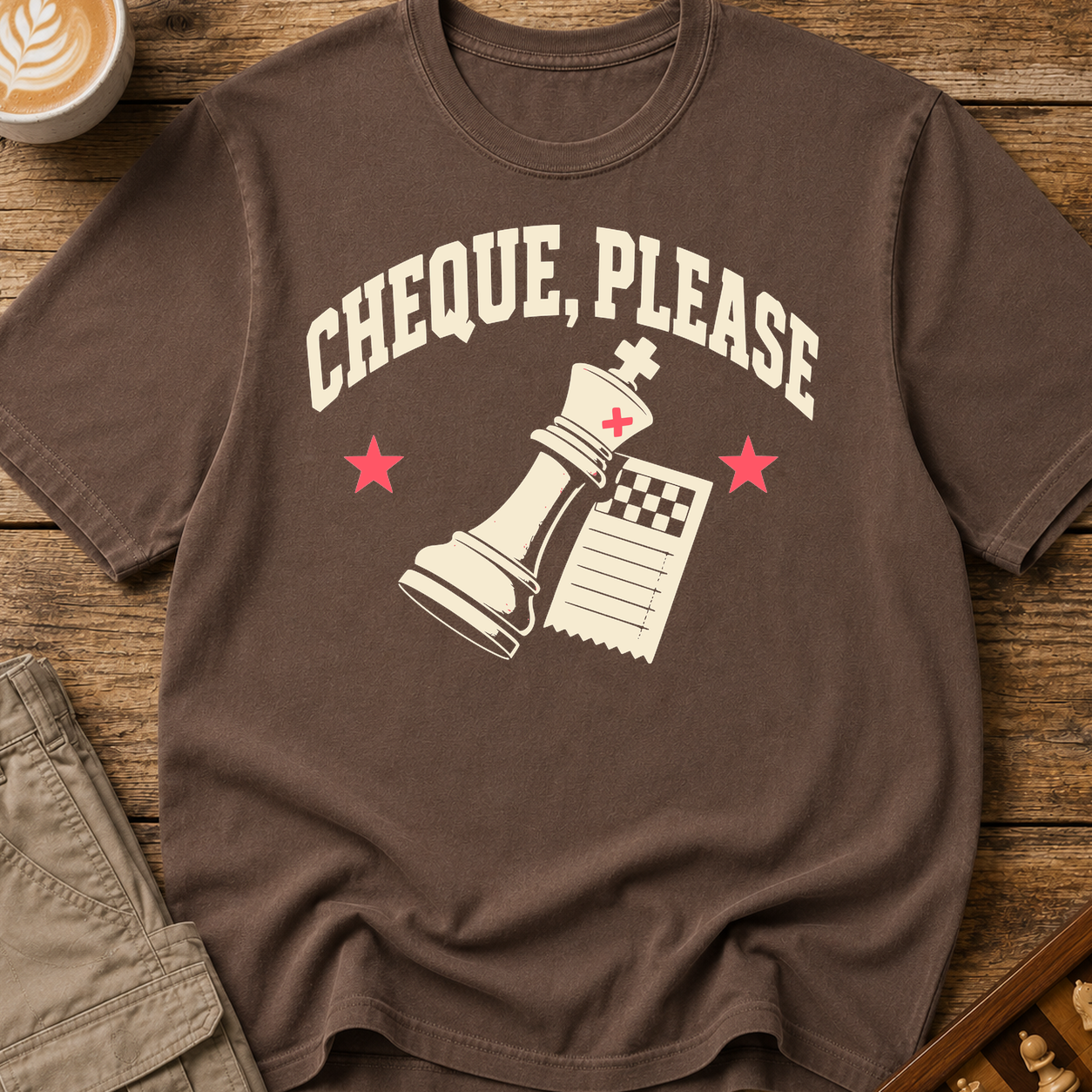 Cheque Please T-Shirt