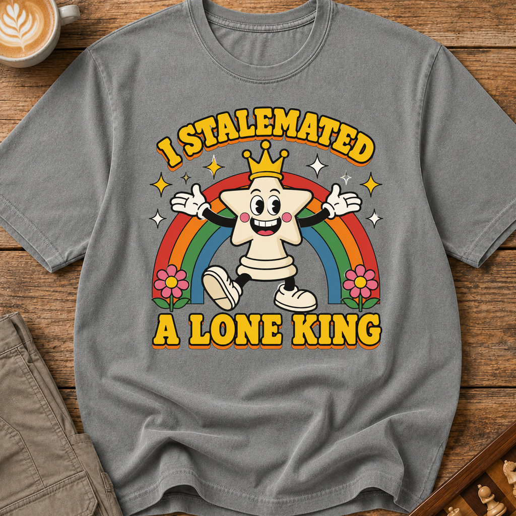 Stalemated a Lone King T-Shirt