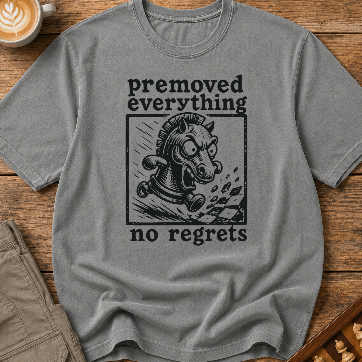 Premoved Everything No Regrets T-Shirt