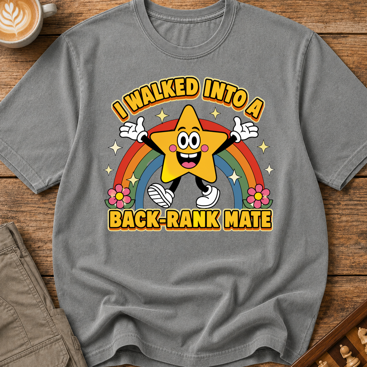 Walked Into a Back-Rank Mate T-Shirt