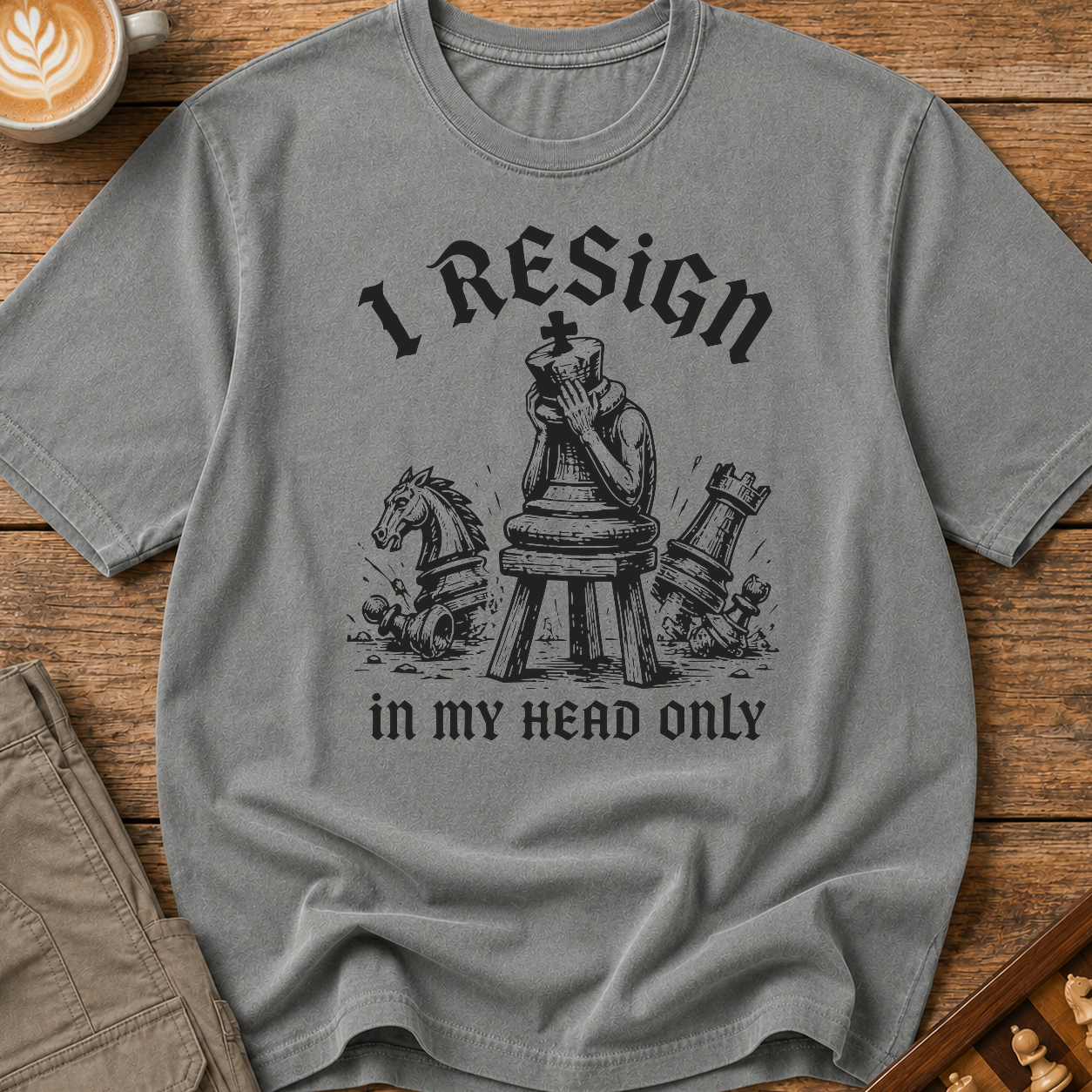 I Resign In My Head Only T-Shirt