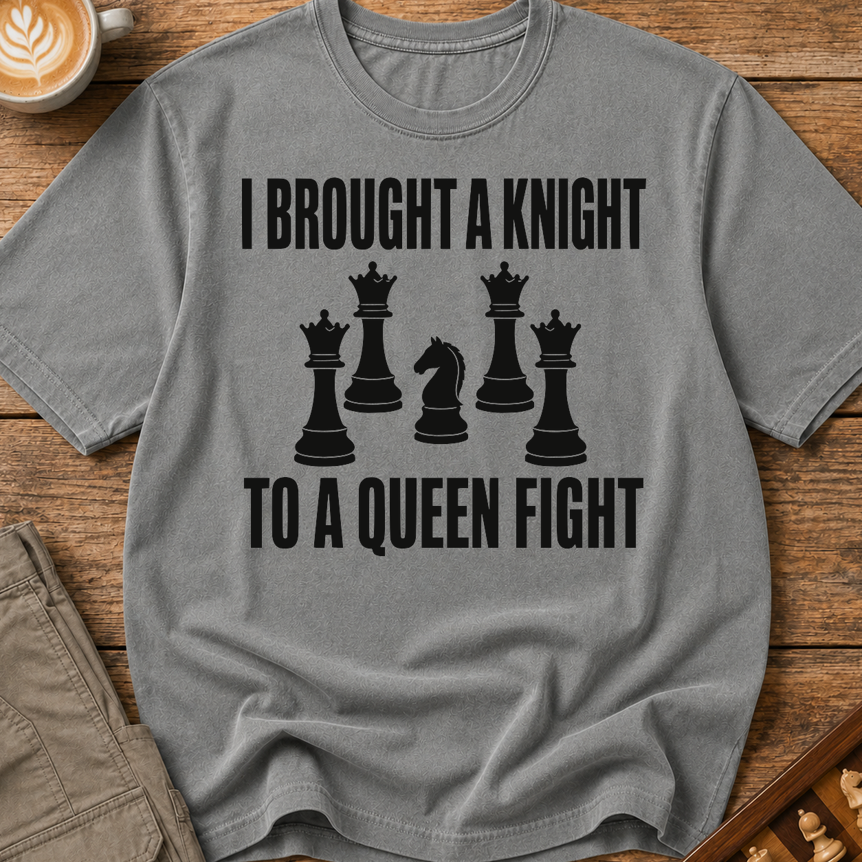 Knight to a Queen Fight T-Shirt