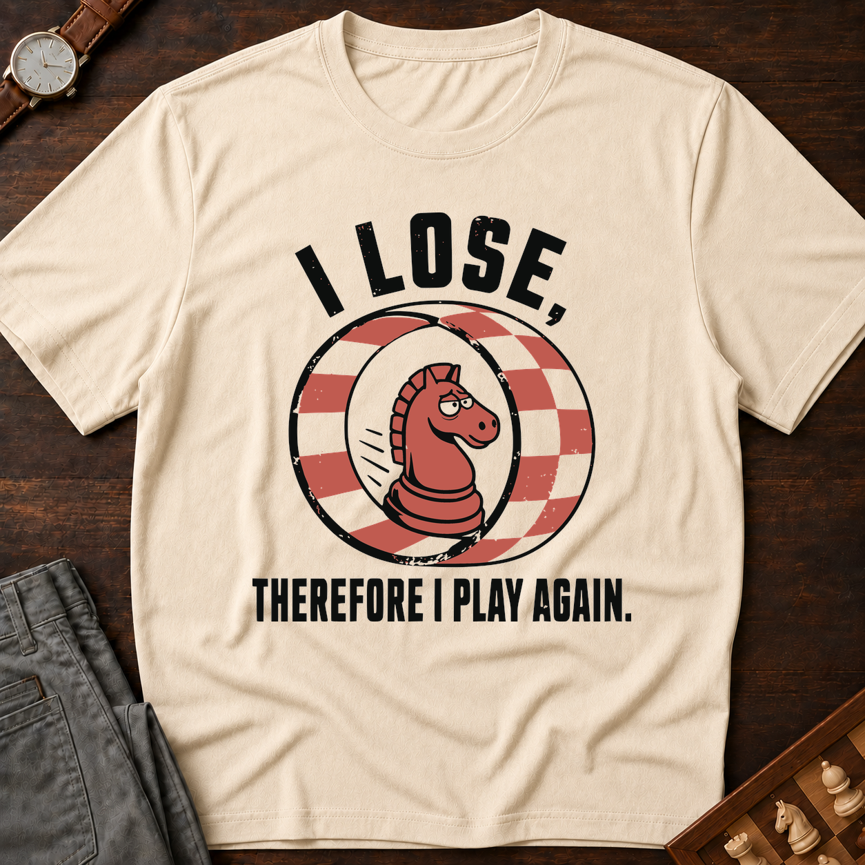 I Lose Therefore I Play Again T-Shirt