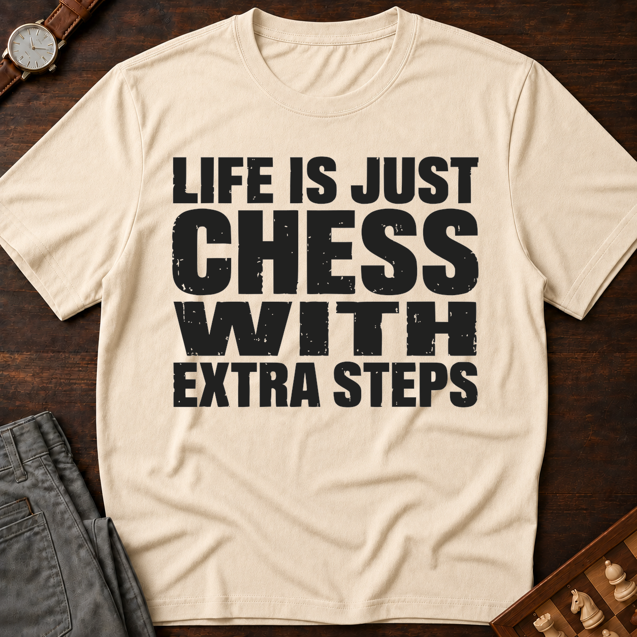Life Is Chess With Extra Steps T-Shirt
