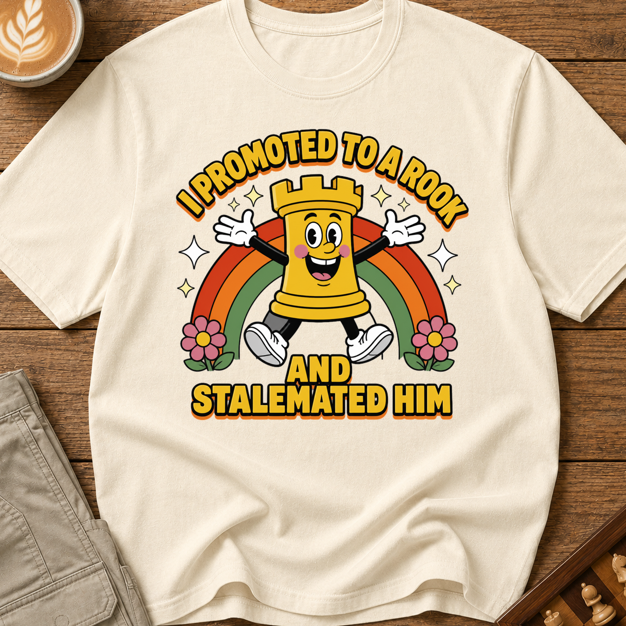 Promoted to a Rook and Stalemated Him T-Shirt