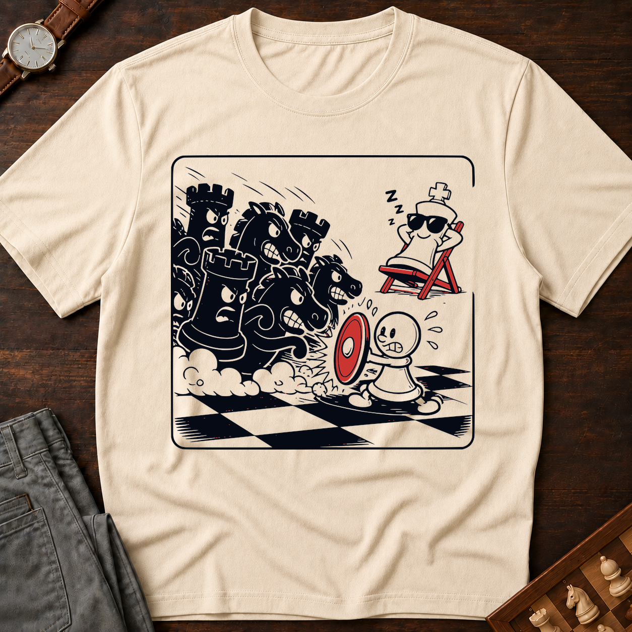 King Asleep As Pieces Flee T-Shirt