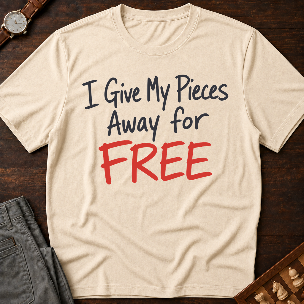 I Give My Pieces Away Free T-Shirt