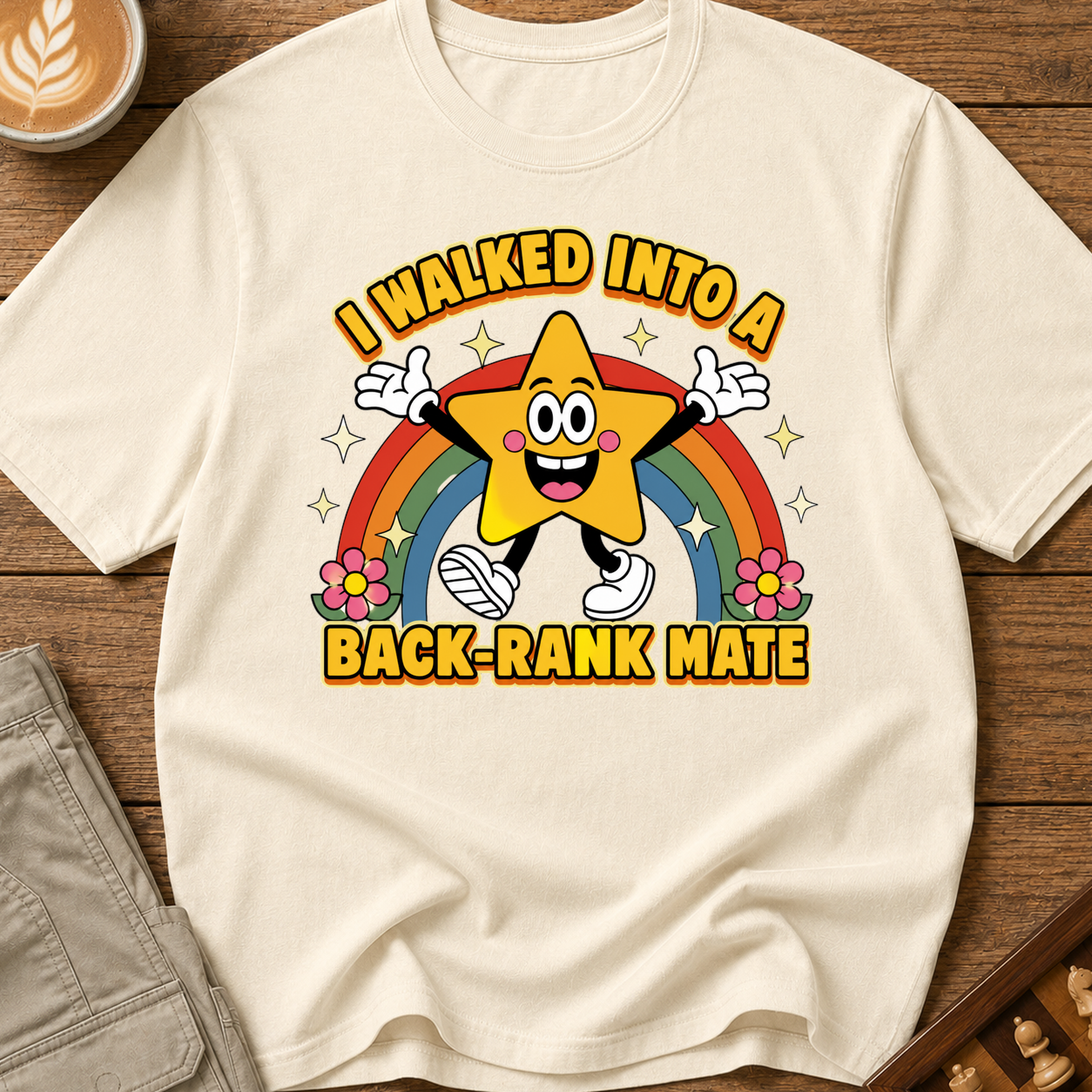 Walked Into a Back-Rank Mate T-Shirt
