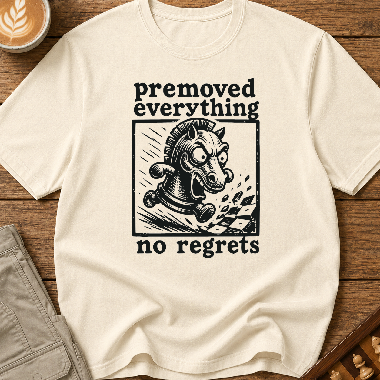Premoved Everything No Regrets T-Shirt