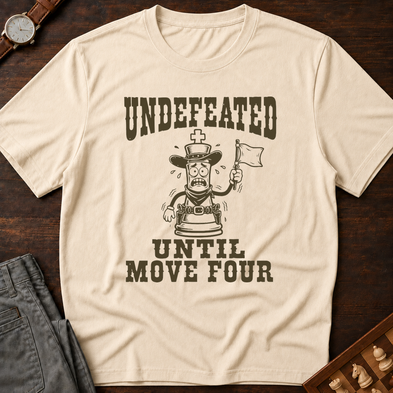Undefeated Until Move Four T-Shirt
