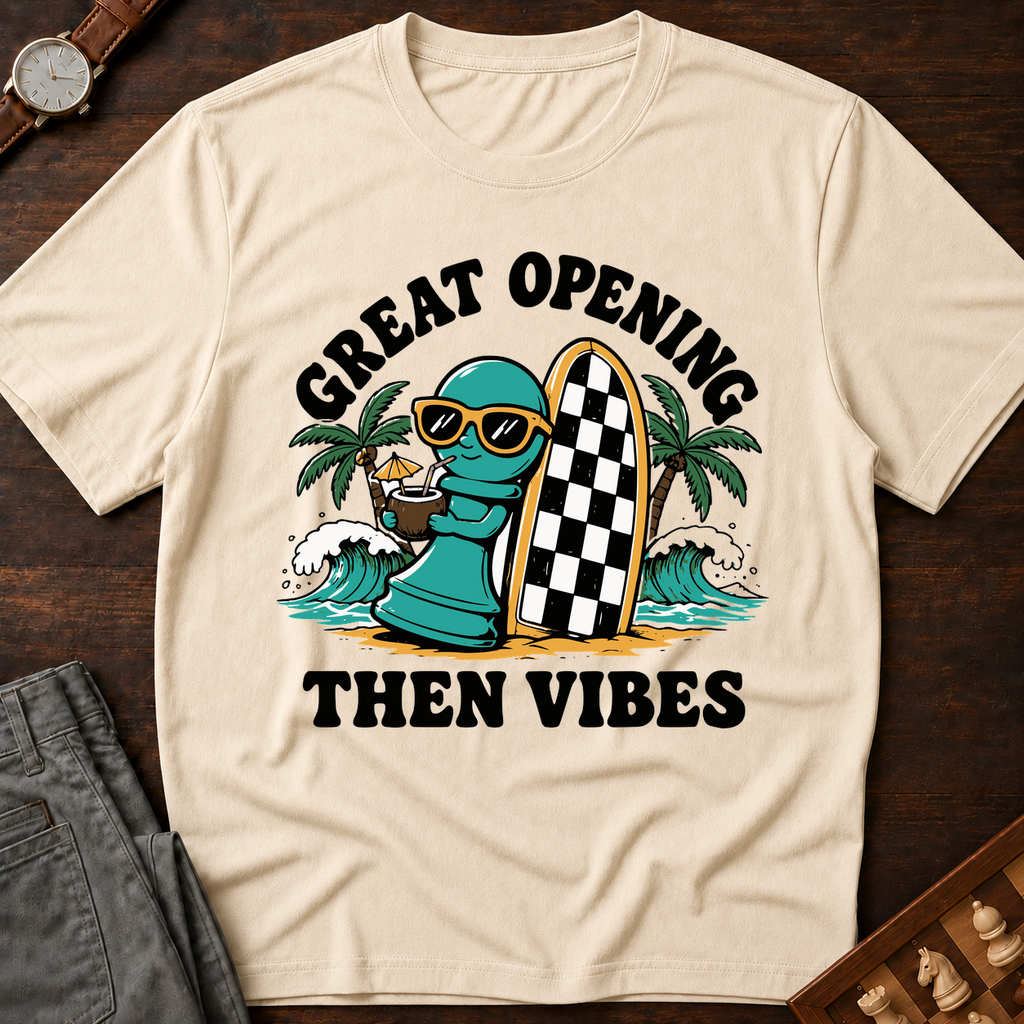 Beach Day Chess Piece T-Shirt