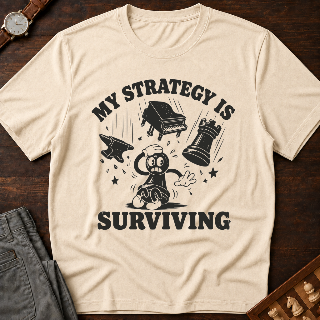 My Strategy Is Surviving T-Shirt