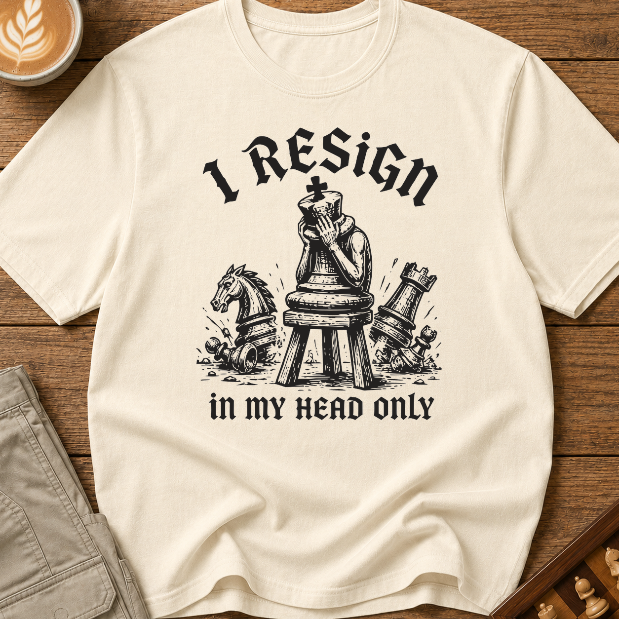 I Resign In My Head Only T-Shirt