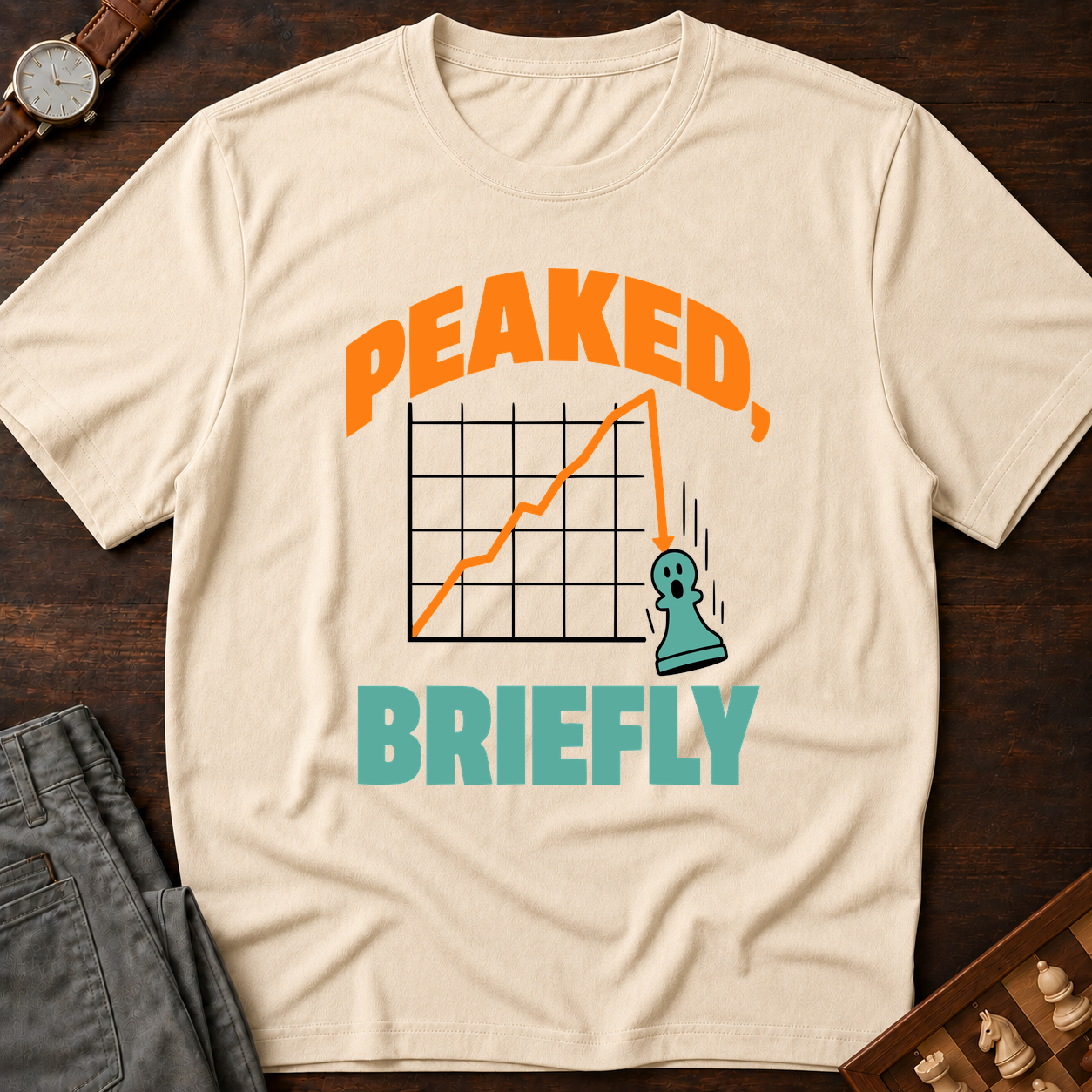 Peaked Briefly T-Shirt