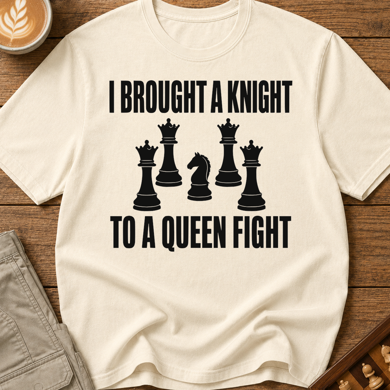 Knight to a Queen Fight T-Shirt