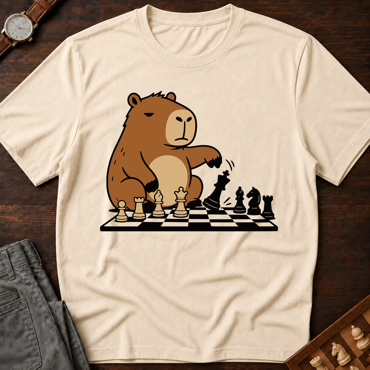 The Calm Capybara T-Shirt