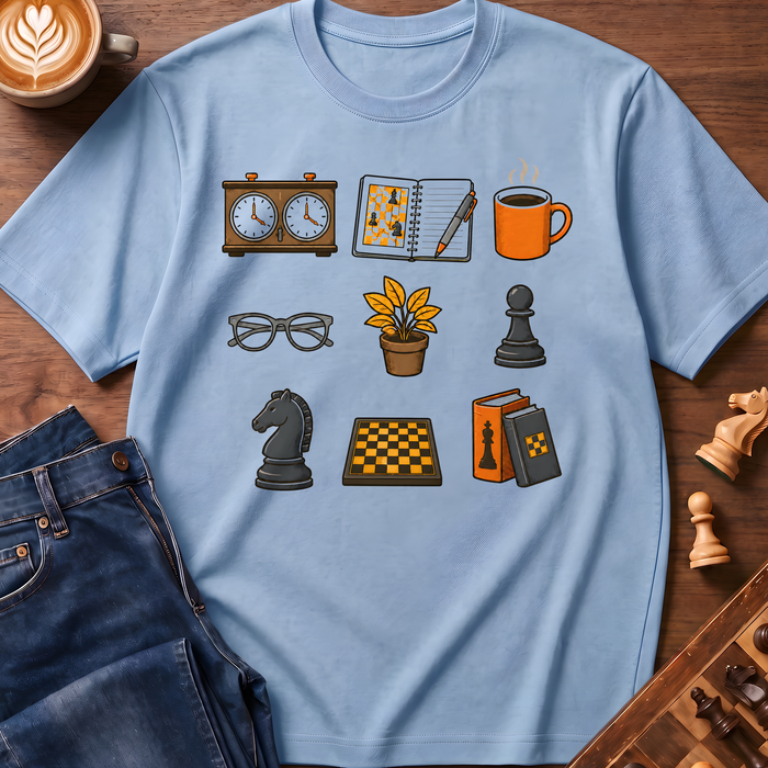 Chess Player's Desk T-Shirt