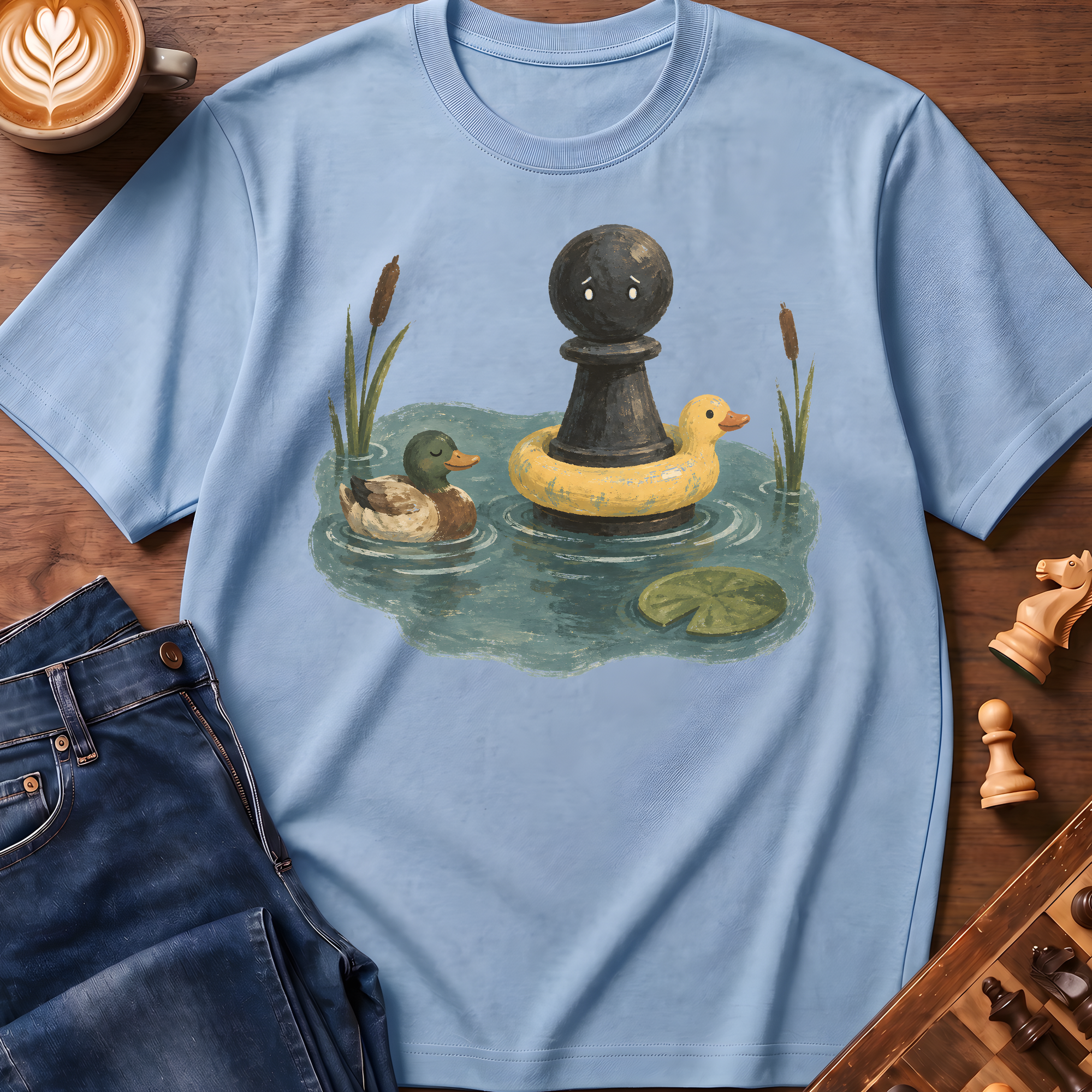 Pawn Afloat Anxiety T-Shirt