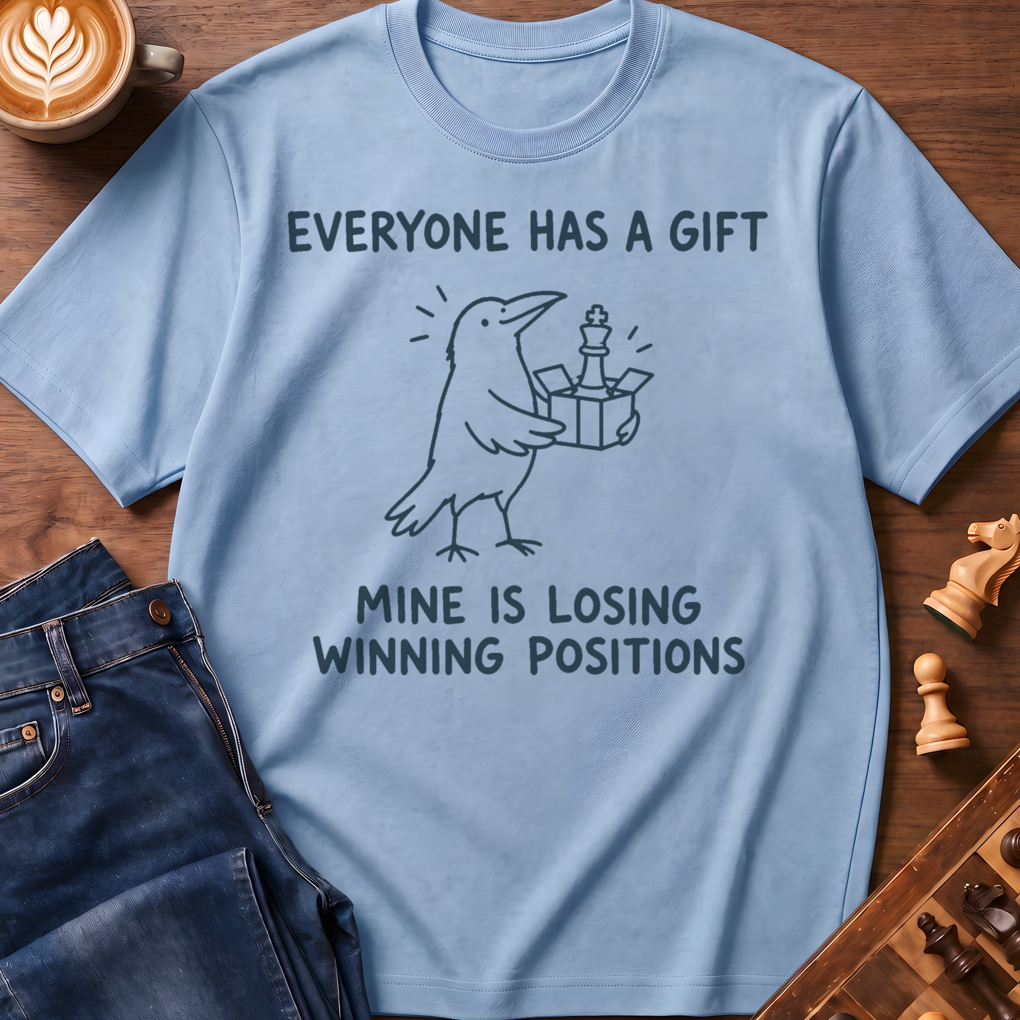 Crow Gifts Trouble T-Shirt