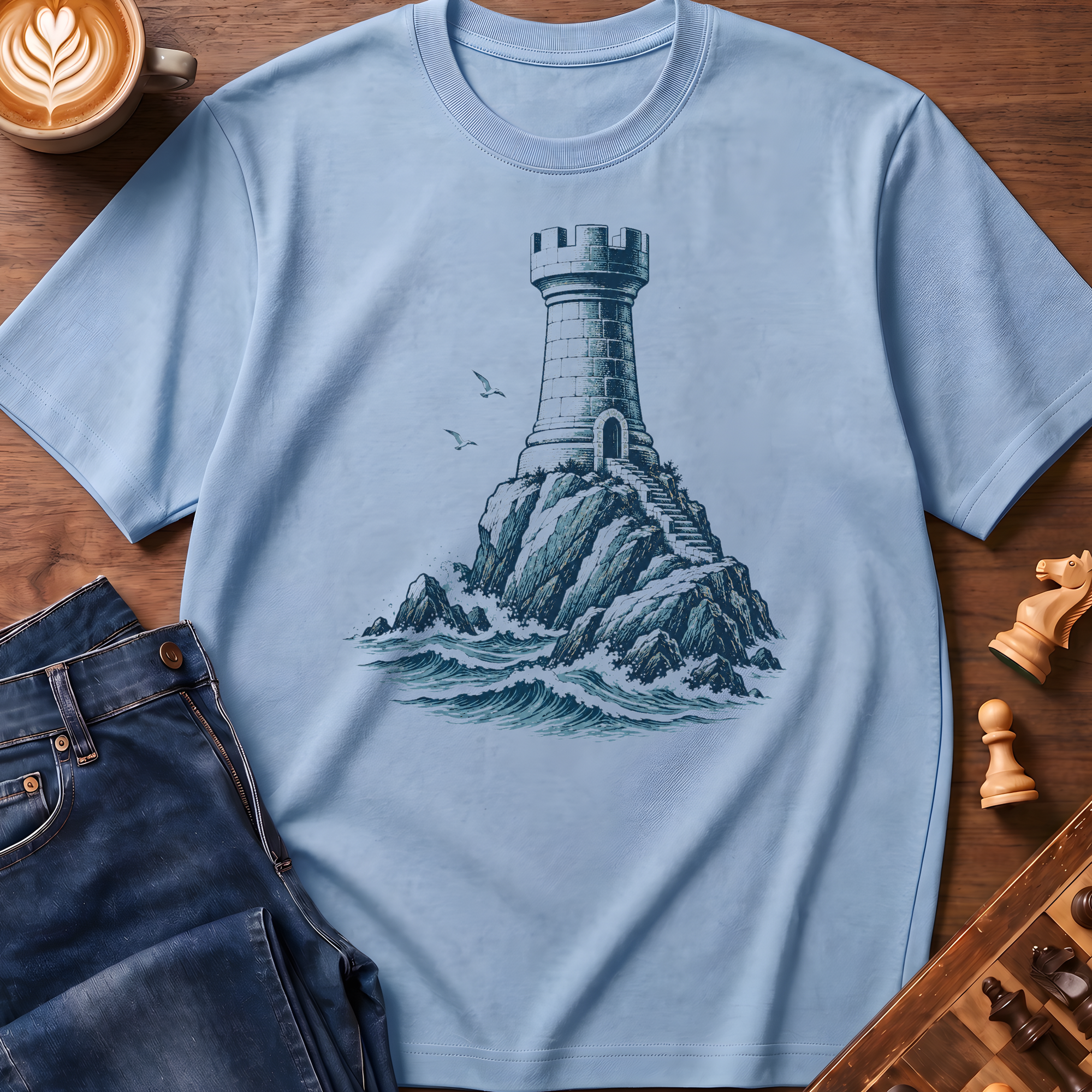 Coastal Rook Tower T-Shirt