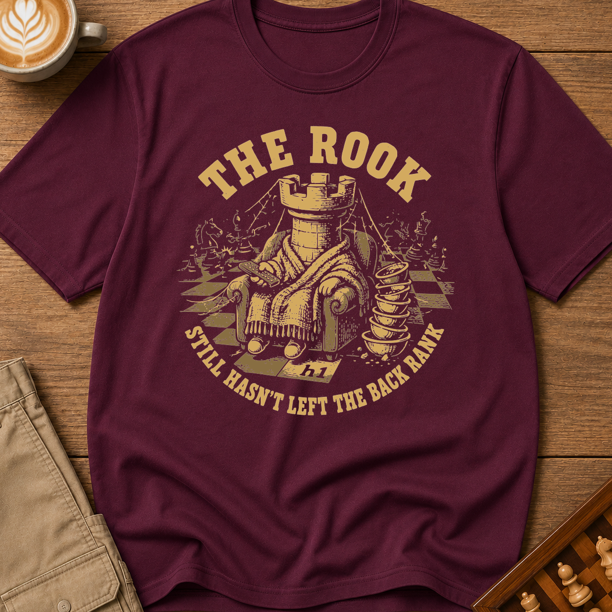 The Rook Still Hasn't Left The Back Rank T-Shirt
