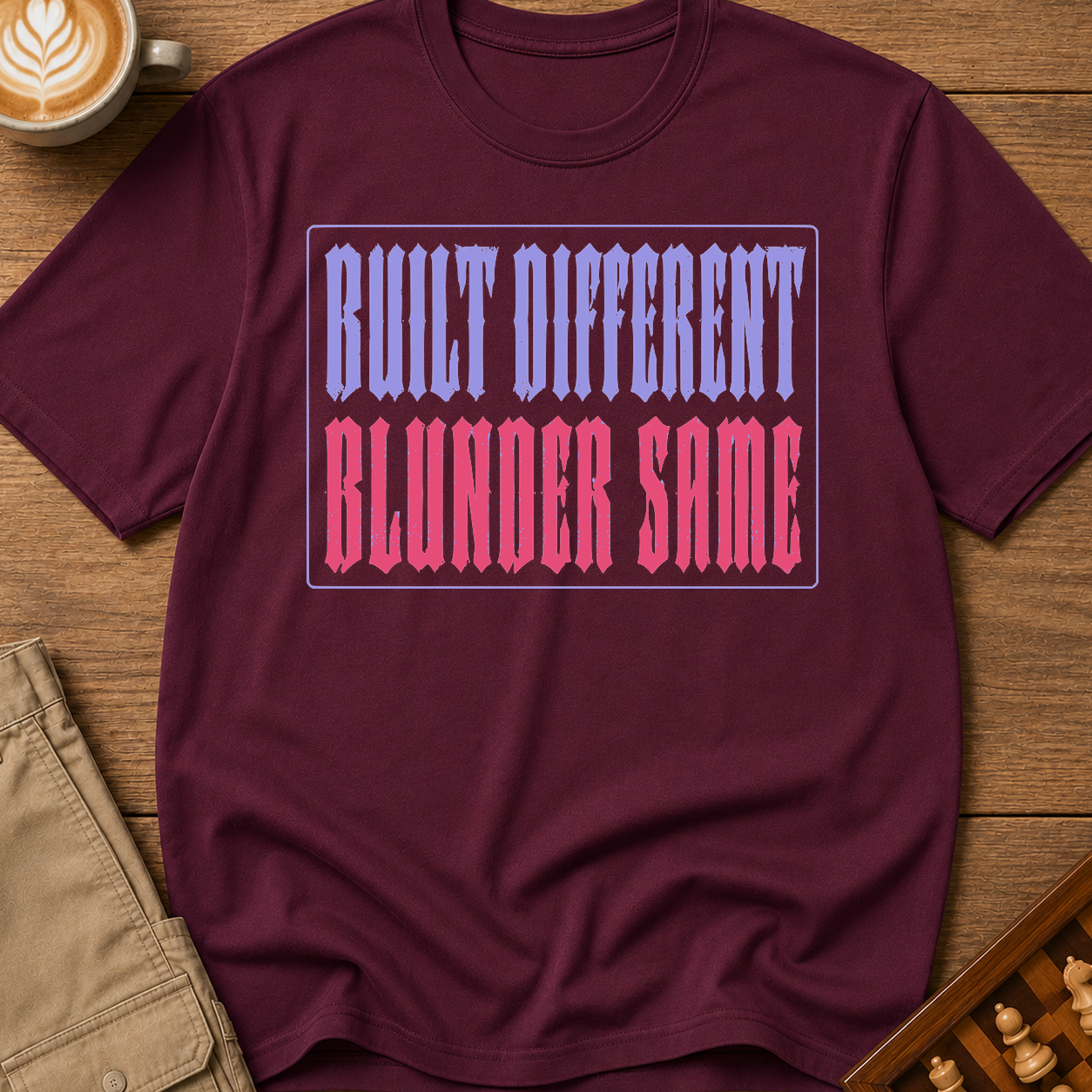 Built Different Blunder Same T-Shirt