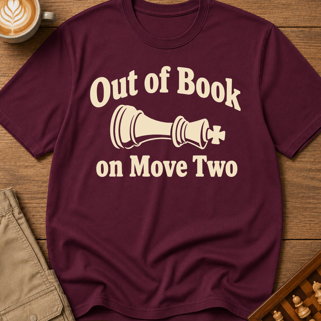 Out Of Book On Move Two T-Shirt