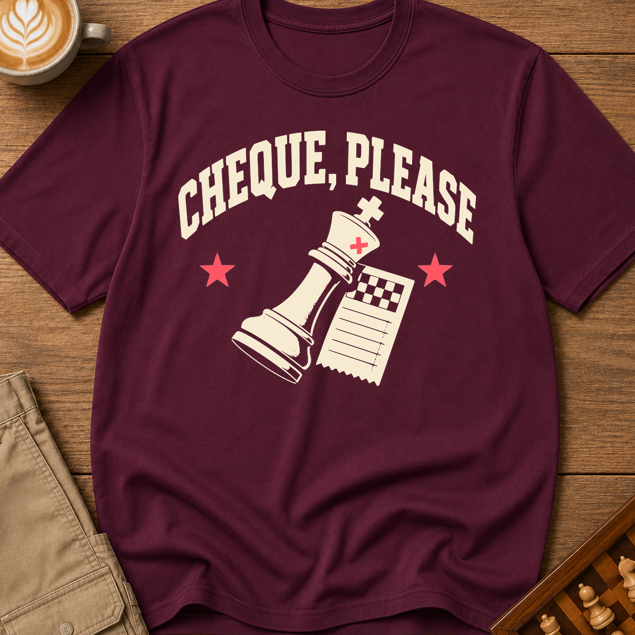 Cheque Please T-Shirt