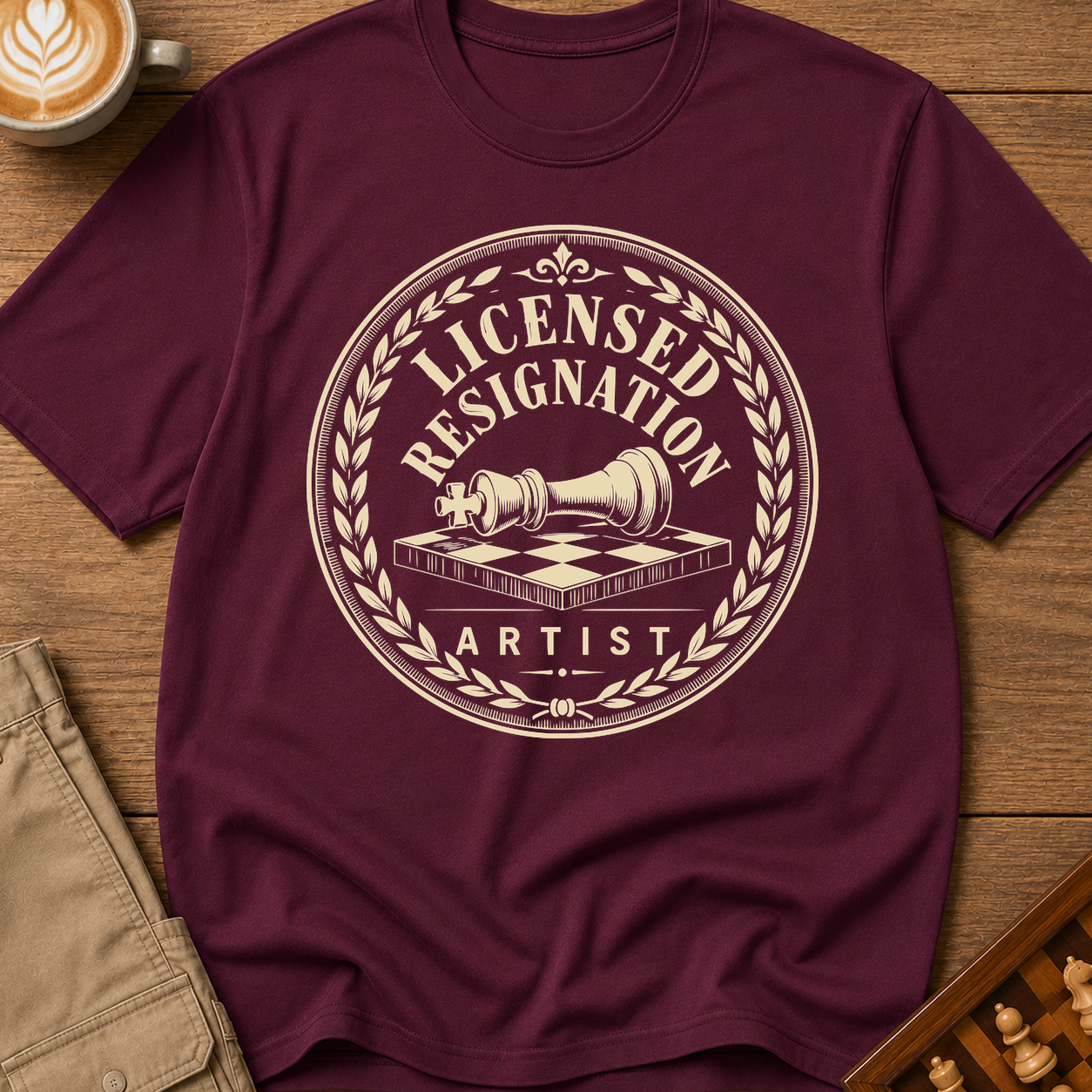 Licensed Resignation Artist T-Shirt