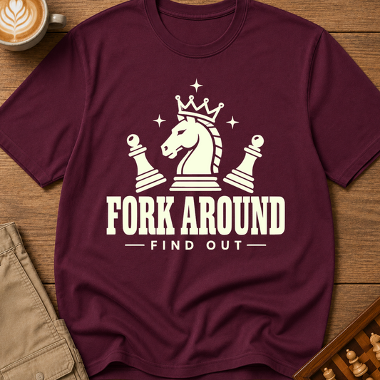 Fork Around Knight T-Shirt