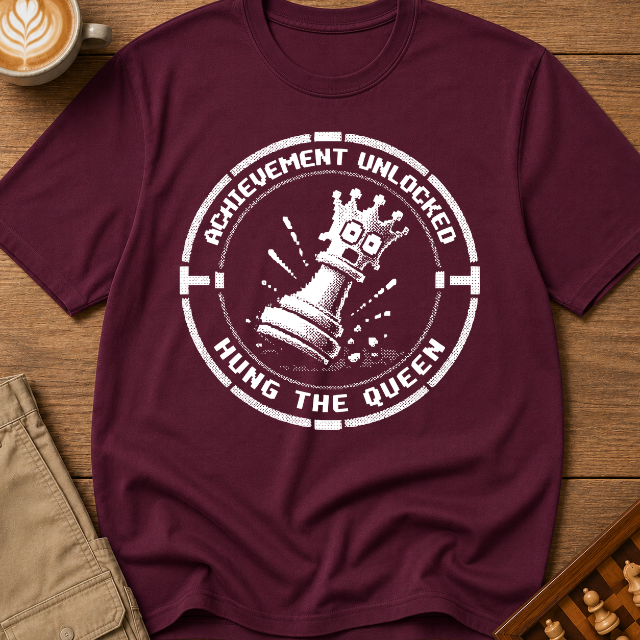 Achievement Unlocked Hung The Queen T-Shirt