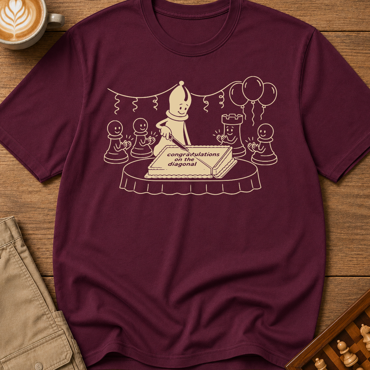 Congrats on the Diagonal T-Shirt