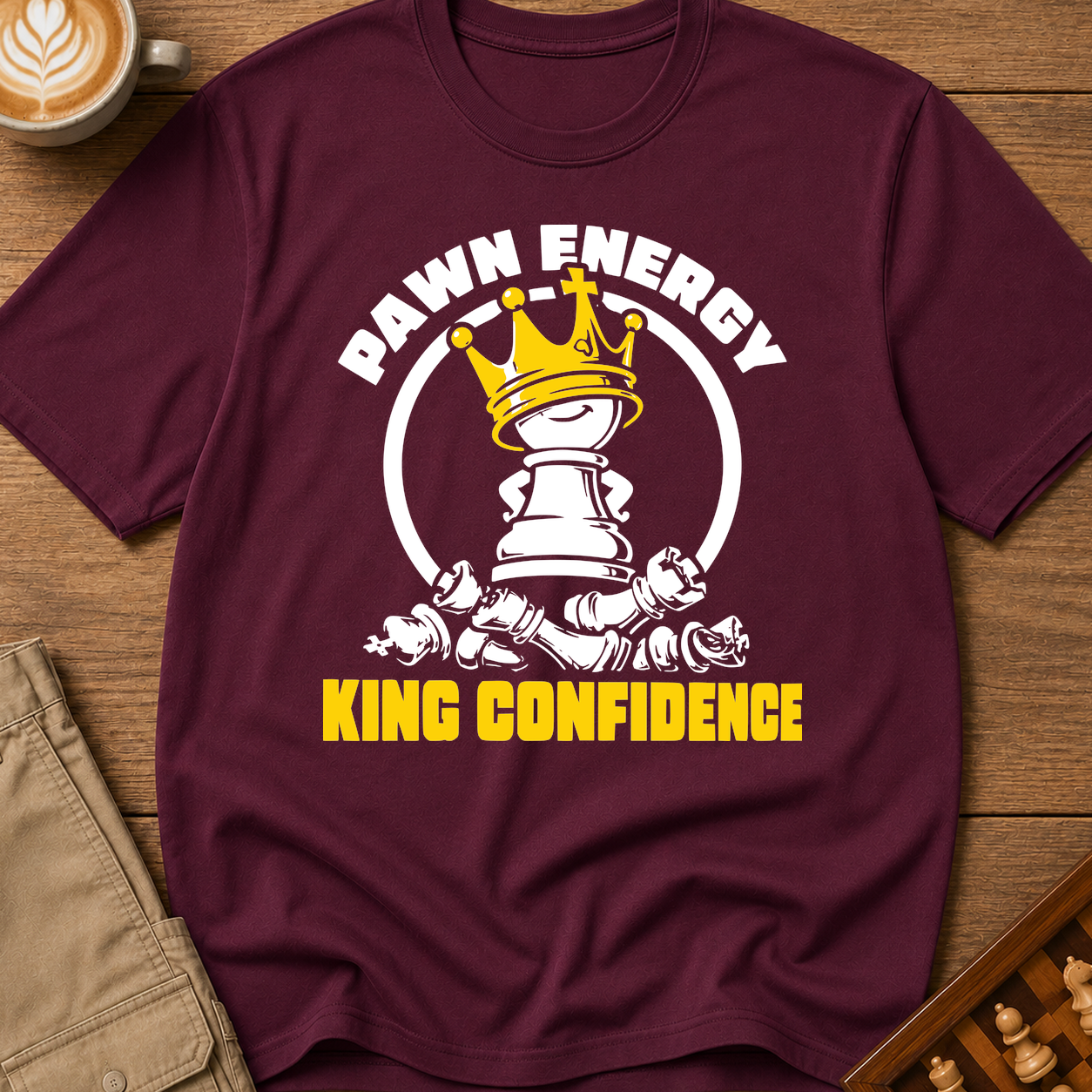 Pawn Energy King Confidence T-Shirt
