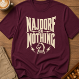 Najdorf or Nothing Gold T-Shirt