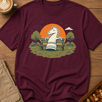 Knight On A Park Bench T-Shirt