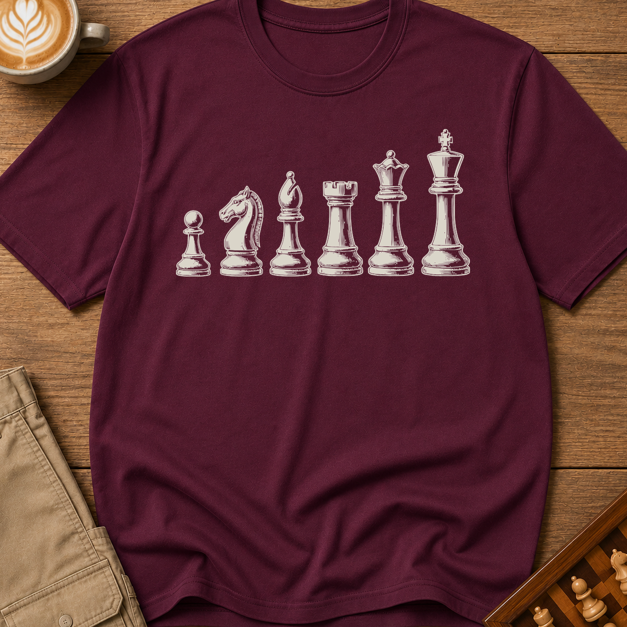 Piece Lineup Minimal T-Shirt