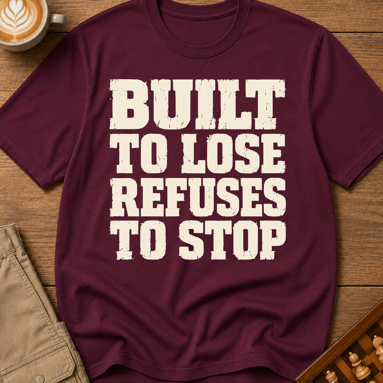 Built To Lose Refuses To Stop T-Shirt