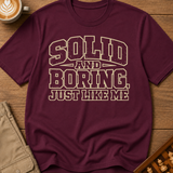 Solid and Boring T-Shirt