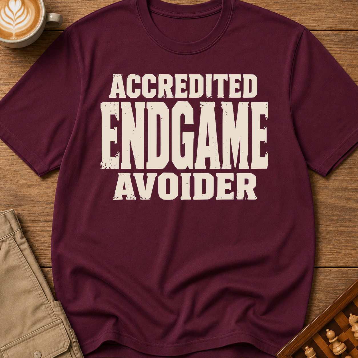 Accredited Endgame Avoider T-Shirt