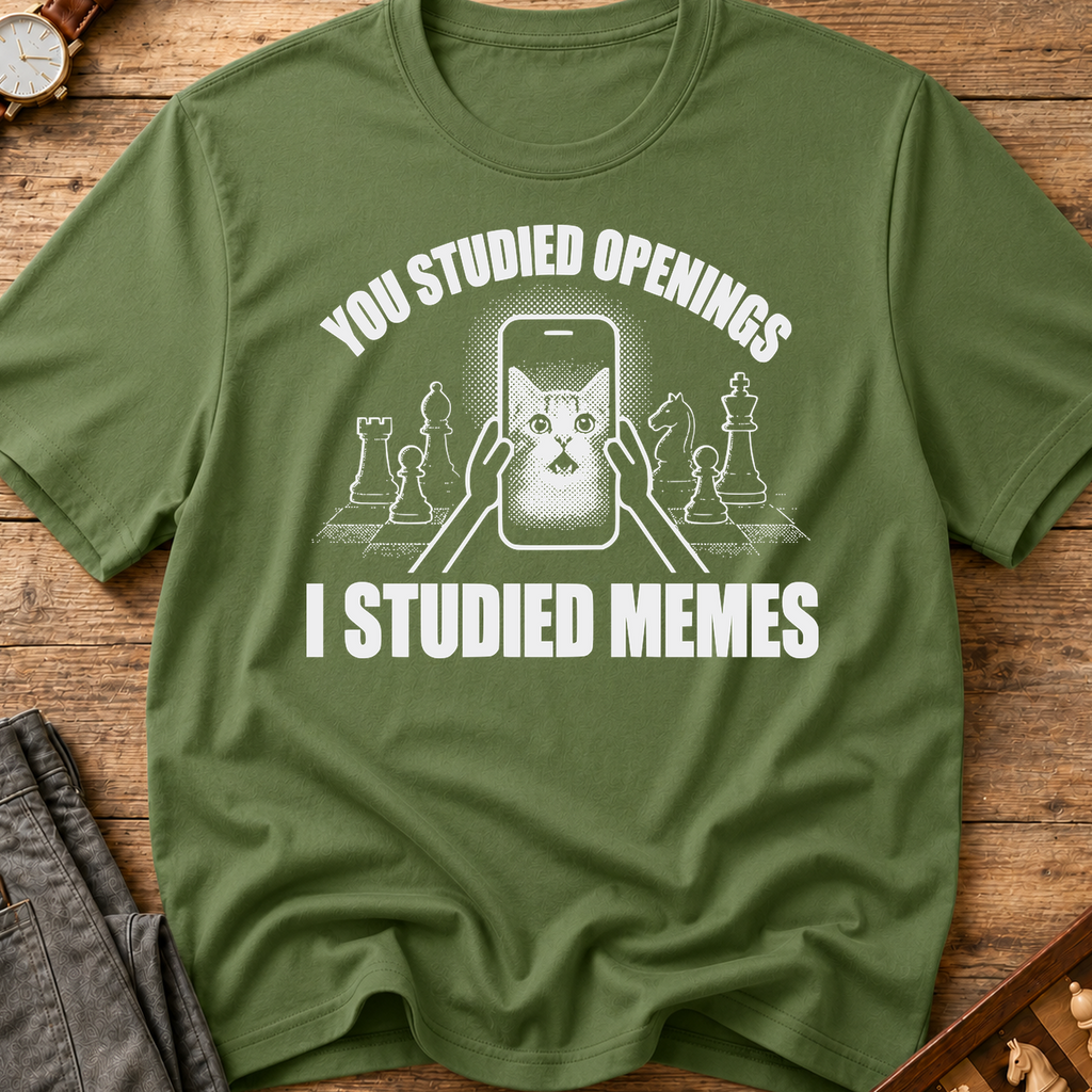 You Studied Openings I Studied Memes T-Shirt