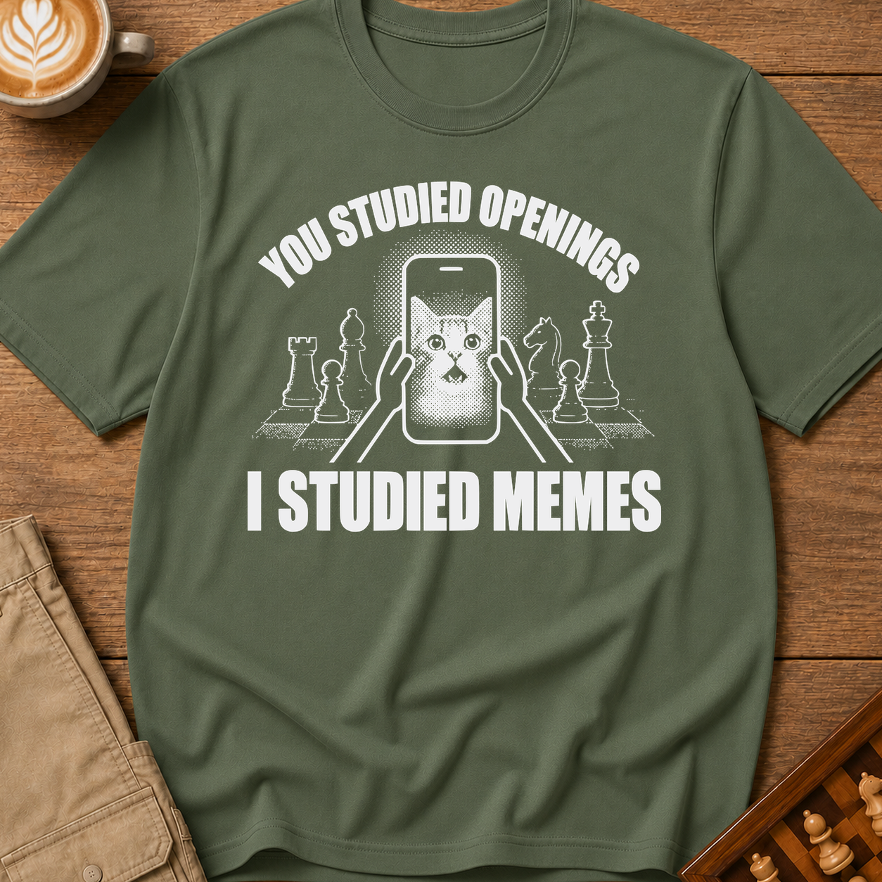 You Studied Openings I Studied Memes T-Shirt