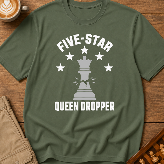 Five-Star Queen Dropper T-Shirt