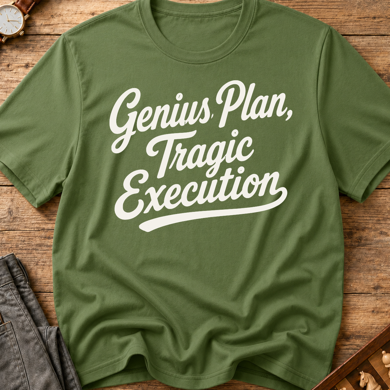 Genius Plan Tragic Execution T-Shirt
