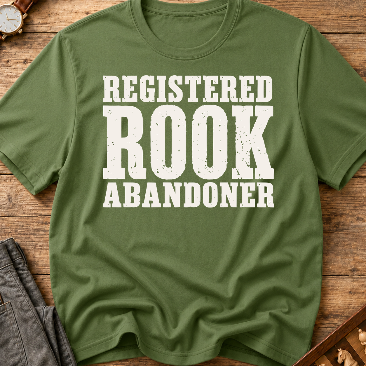 Registered Rook Abandoner T-Shirt