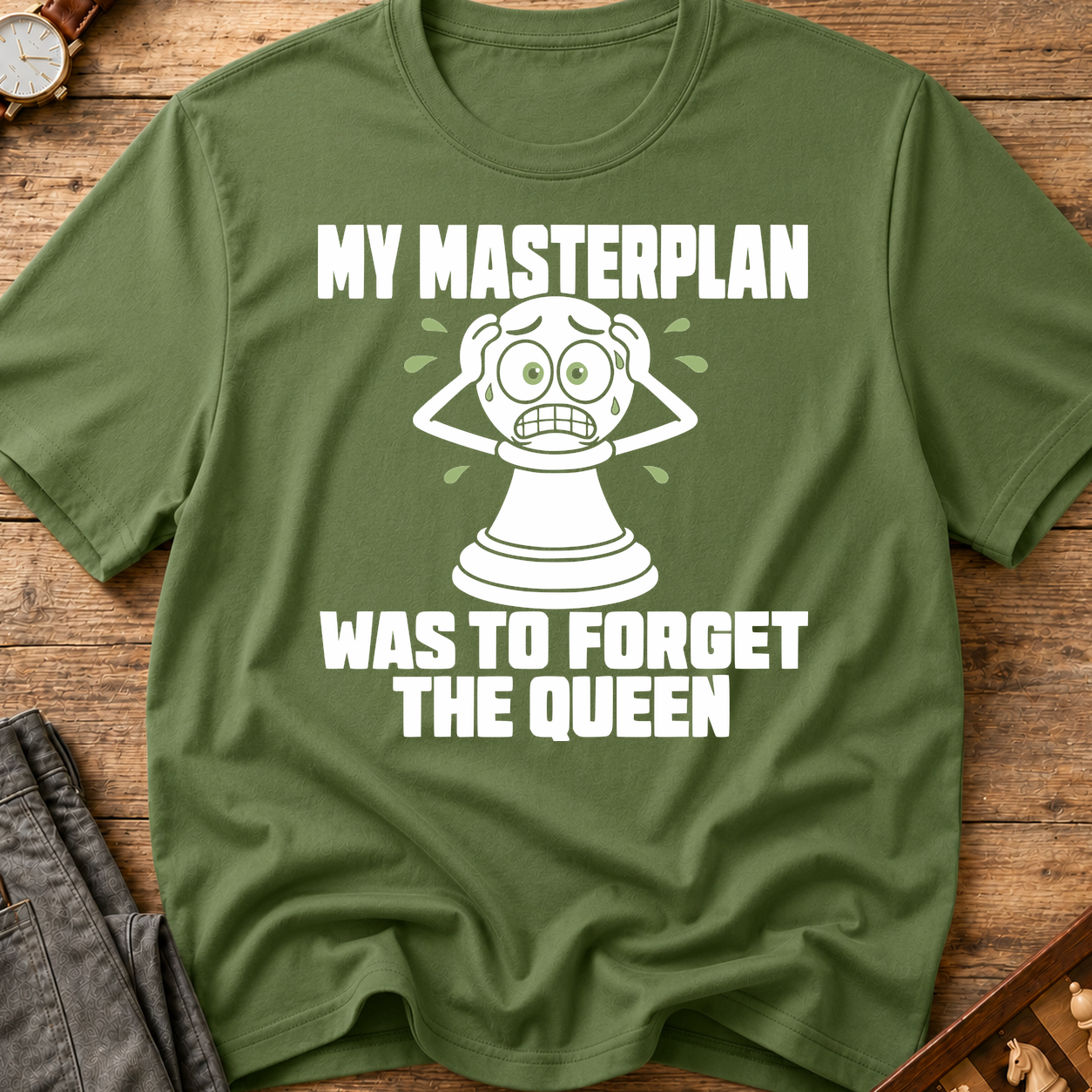 My Masterplan Was To Forget The Queen T-Shirt
